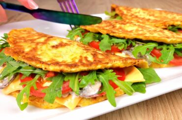 Cabbage Pancake Sandwich | Easy, Healthy & Budget-Friendly Recipe!