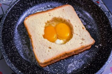 Just Egg & Bread better than PIZZA! Delicious Simple Recipes. Healthy Breakfast Ideas!