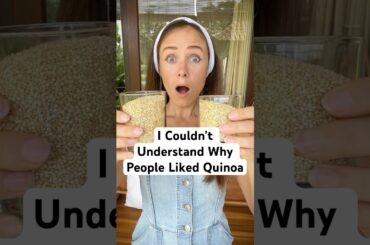 I Couldn’t Understand Why People Liked Quinoa #quinoarecipes #recipe