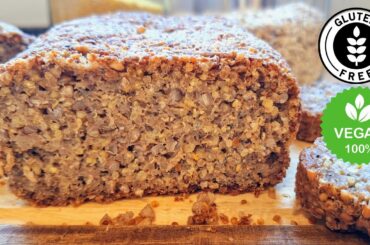 EASIEST MULTI GRAIN and SEED BREAD for weight loss (gluten free and vegan)