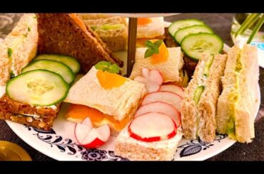 Afternoon tea sandwiches