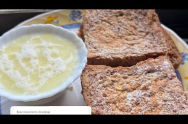 Healthy malai bread recipe.