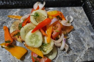 healthy salad| vegetable salad| Cucumber |edible chillies |@suvarnakitchen|tulu|mangalore