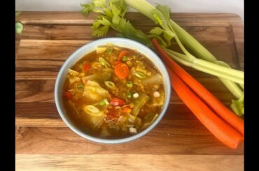 HEALTHY CABBAGE SOUP FOR WEIGHT LOSS |LIFEWITHIHUOMA