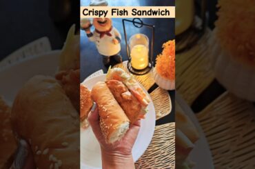 Crispy Fish Sandwich | Quick Sandwich Recipe