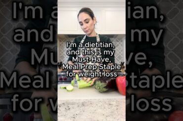 MUST-HAVE meal prep STAPLE from a dietitian #shorts #weightloss #mealprep