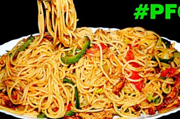 Chicken and Vegetables Spaghetti |  Quick and Healthy Dinner Idea | Parveen Food Court