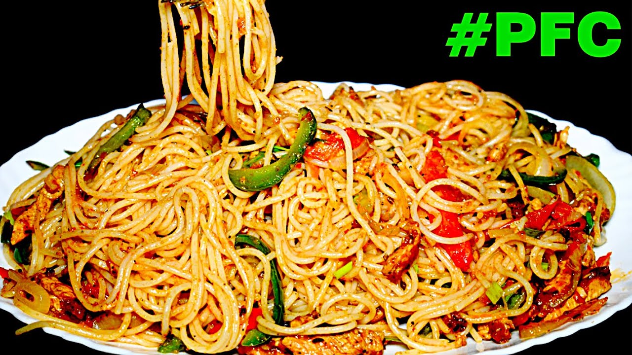 Chicken and Vegetables Spaghetti | Quick and Healthy Dinner Idea | Parveen Food Court Chicken and Vegetables Spaghetti | Quick and Healthy Dinner Idea | Parveen Food Court