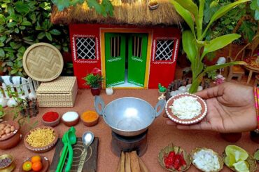 Miniature Indori Poha Recipe | Easy and Healthy Snack Recipe | Miniature housewife | Satisfying