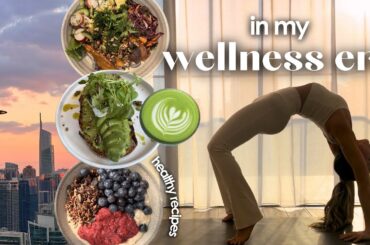 in my wellness era | healthy recipes, fitness goals & favourite books