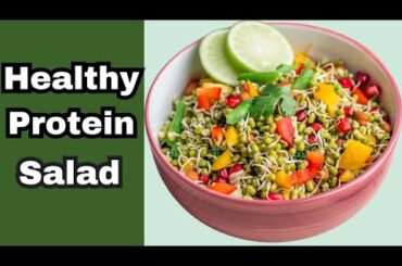 Healthy protein salad recipes || Healthy Protein Salad || high protein salad recipes for weight loss