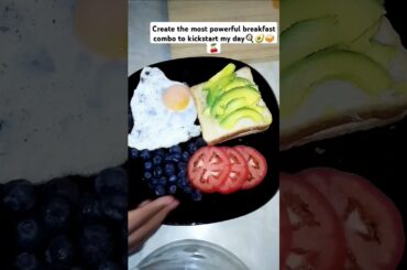 START YOUR DAY RIGHT WITH This POWERFUL BREAKFAST Combo#healthyrecipes#breakfast#shorts