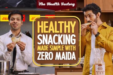 Healthy Snacking is Simple with The Health Factory's Zero Maida Whole Wheat Bread