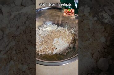 Easy breakfast recipes | hazelnuts pancake recipe | haselnuts #shorts #food #viral #youtubeshorts