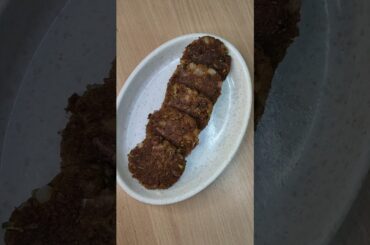Soya chunks cutlet | healthy snacks | meal maker recipe #shorts