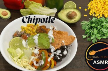 Let's try homemade Chipotle  #asmrsounds #satisfying #cooking #mukbang #healthy #dinner #lunch