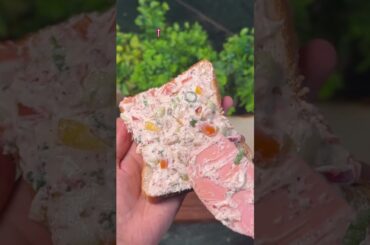 Viral Dahi Tadka Sandwich Recipe | Viral Sandwich #ytshorts #shortsrecipe #recipe