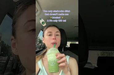 Low Calorie Starbucks | No bloating after! | Low FODMAP Diet