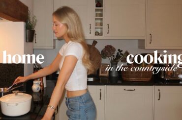 what i eat in a day: cooking with my dad | healthy