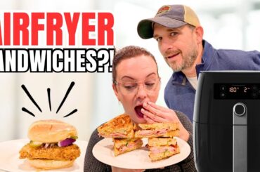 The BEST 3 Air Fryer Sandwich Recipes Ever?! (Taste Test!)