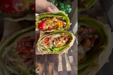 Mexican lettuce Wrap healthy and delicious ! #recipes #mexicanfood #shorts