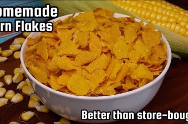 The Secret to Perfect Homemade Cornflakes Cereal Recipe ! Better Than Kellogg's!