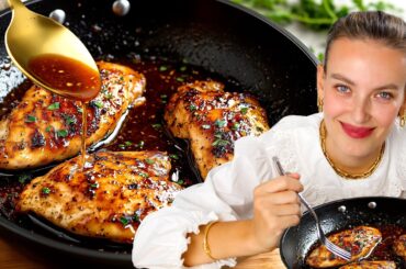 This Is the Tastiest, Juiciest, and Healthiest Chicken Breast I've Ever Eaten! Simple and delicious!