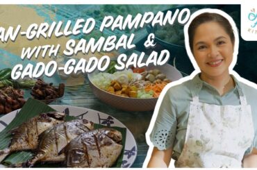 Pan-Grilled Pampano with Sambal and Gado-Gado Salad | Judy Ann's Kitchen