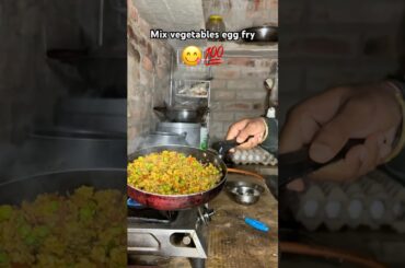 Mix Veg Egg Fry Recipe | Quick & Healthy Stir Fry | Easy Dinner Idea | #eggrecipe #youtubeshorts