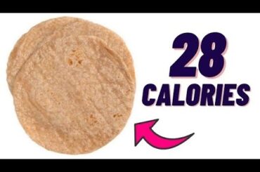 2 TORTILLAS from 2 Tablespoons of Flour-Low calorie Tortilla recipe