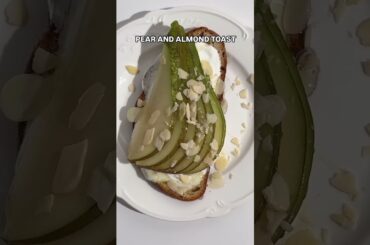 Breakfast Toasts (Healthy Recipes) #shorts