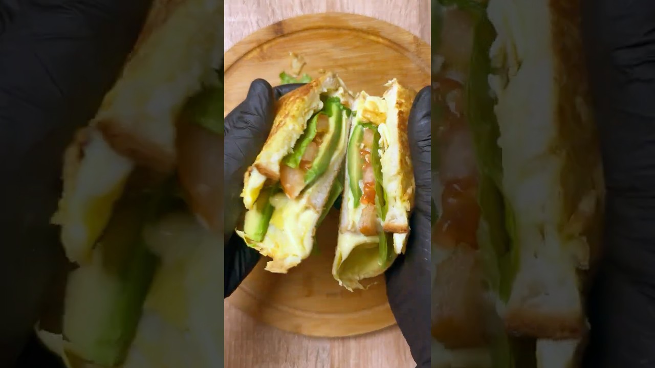 Crispy Avocado Sandwich Hack: Quick & Easy Breakfast Recipe! Crispy Avocado Sandwich Hack: Quick & Easy Breakfast Recipe!