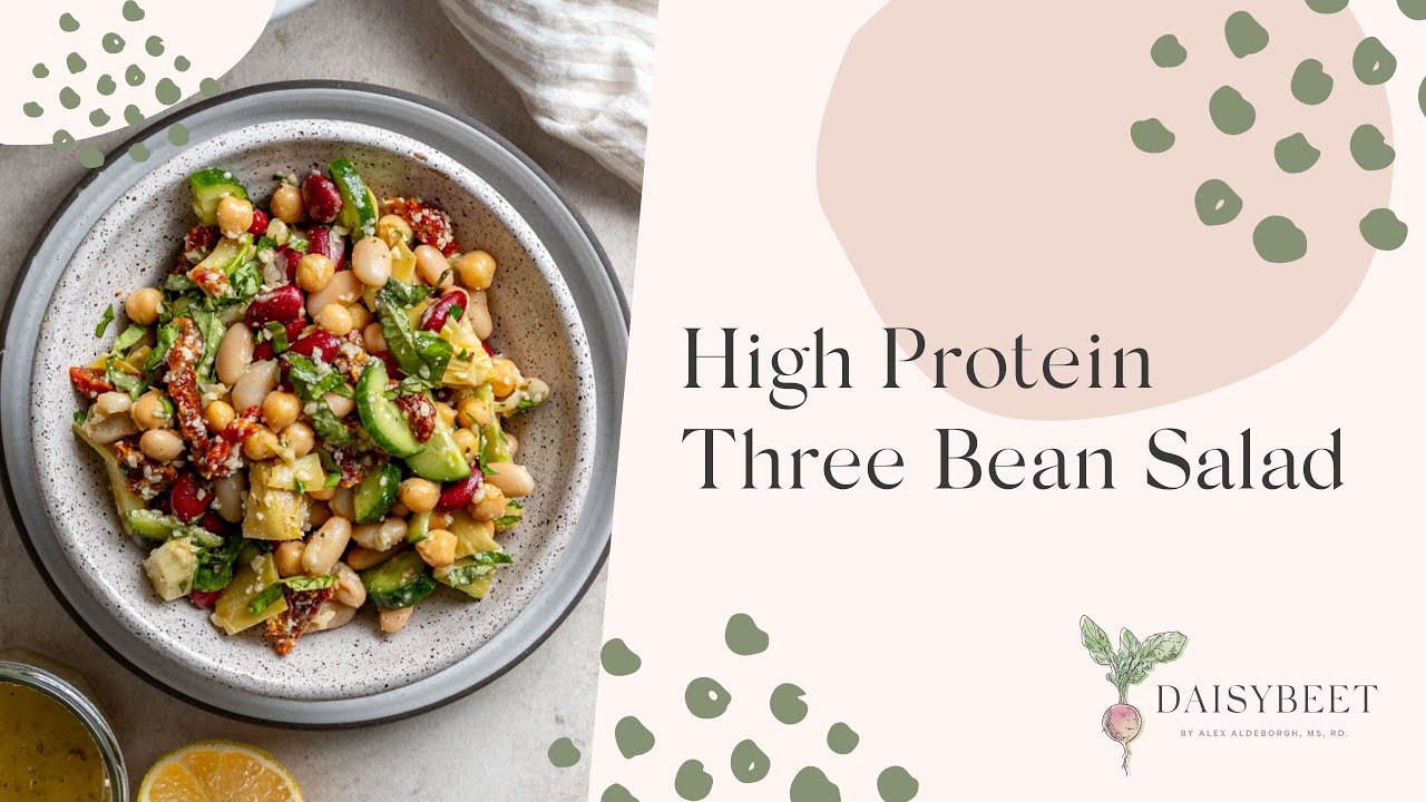High Protein Dense Bean Salad Recipe High Protein Dense Bean Salad Recipe