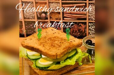 #shorts #healthy | Healthy Sandwich | Quick Breakfast or Lunch Sandwich idea |Recipe in Urdu & Hindi