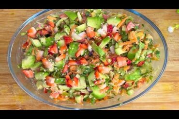 Healthy Salad For Weight Loss | Salad Recipes With Dressing | Sweet And Sour Salad Recipe | Salad |