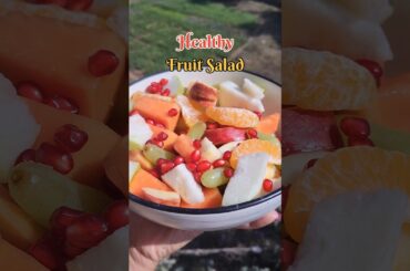 Healthy breakfast #shorts #healthy #breakfast #fruitsalad #viral #vishnupriya&yadvivlogs