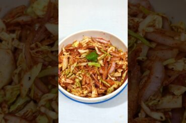Cabbage  salad  indian / Vegetable Salad I Salad Recipe #shorts