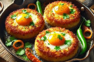 Just Add Eggs With Bread Its so delicious | Simple Breakfast recipe | Healthy and Cheap Snacks