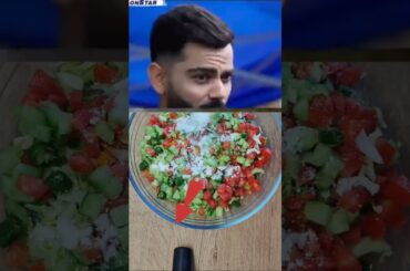 Virat Kohli's favourite food Salad #salad #viratkohli #trendingshorts #healthy #viralshort #virat