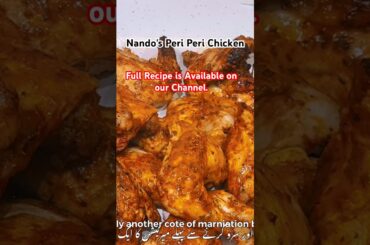 Peri Peri Chicken #nando’s peri peri #halalnando #periperi #sauce #marinade #nandoschicken #halal