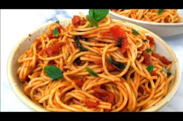 Easy Vegetable Spaghetti Recipe | Healthy and Delicious Dinner Idea | Easy Vegetable Noodles Recipe