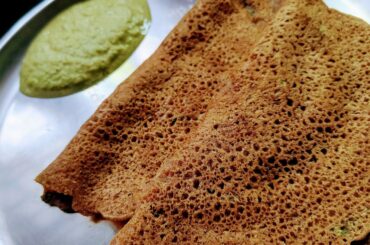 Healthy Ragi Dosa And Tasty Tomato Chutney Recipe