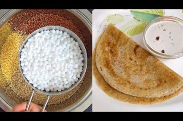 Healthy Multigrain Millet Recipe | Healthy Breakfast Recipes | Millet Dosa | Millet Dosa Recipe