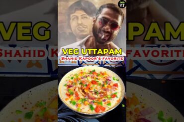 Shahid Kapoor's Favourite Food Healthy Vegetable Uttapam Recipe #shorts #shahidkapoor