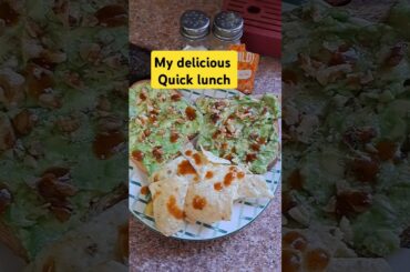 MY Delicious, quick healthy lunch..yum #avacados #lunchideas