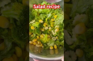 Healthy salad recipe #shorts #shortsviral #salad Day 5/7 Healthy Salad Recipes Broccoli Salad #food
