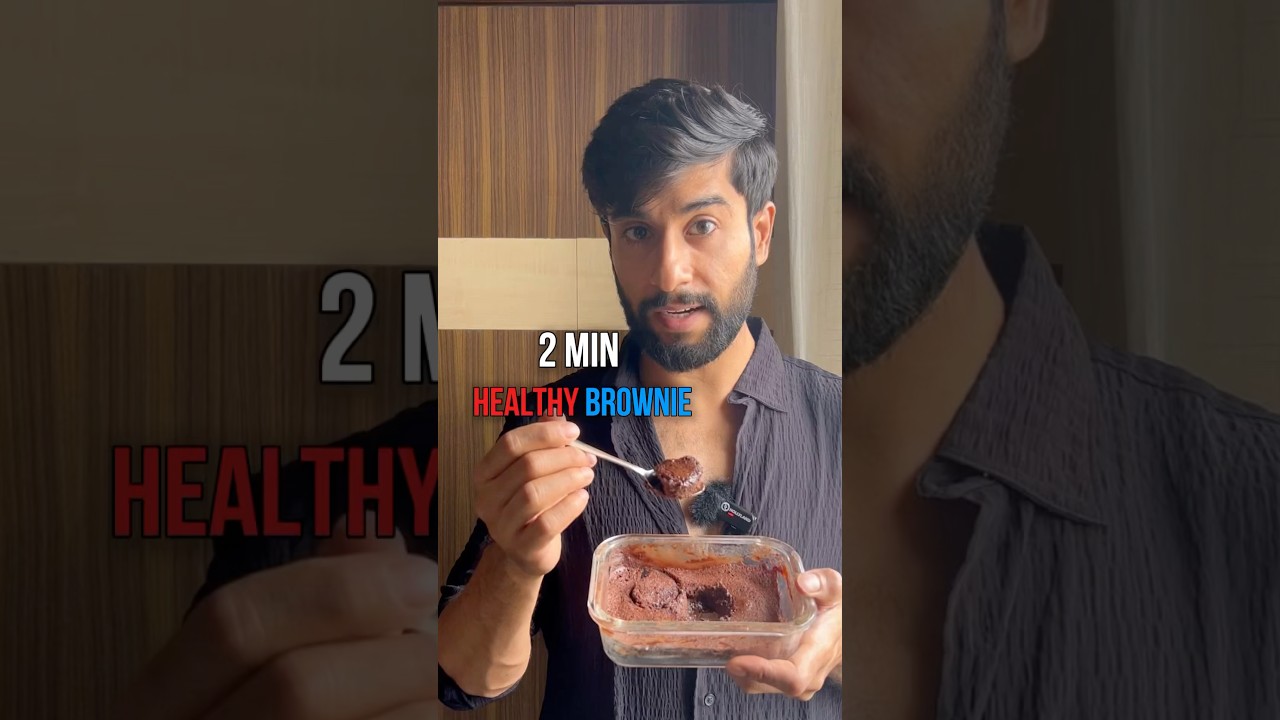 Healthy 2 min Brownie | PROTEIN PACKED | #fitness #food #nutrition #healthy Healthy 2 min Brownie | PROTEIN PACKED | #fitness #food #nutrition #healthy
