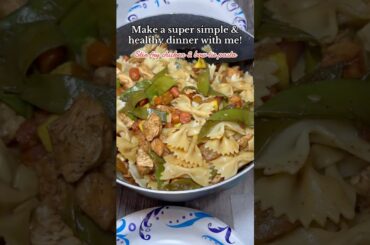 Stir fry chicken pasta recipe (SO yummy)! #recipes #quickrecipes