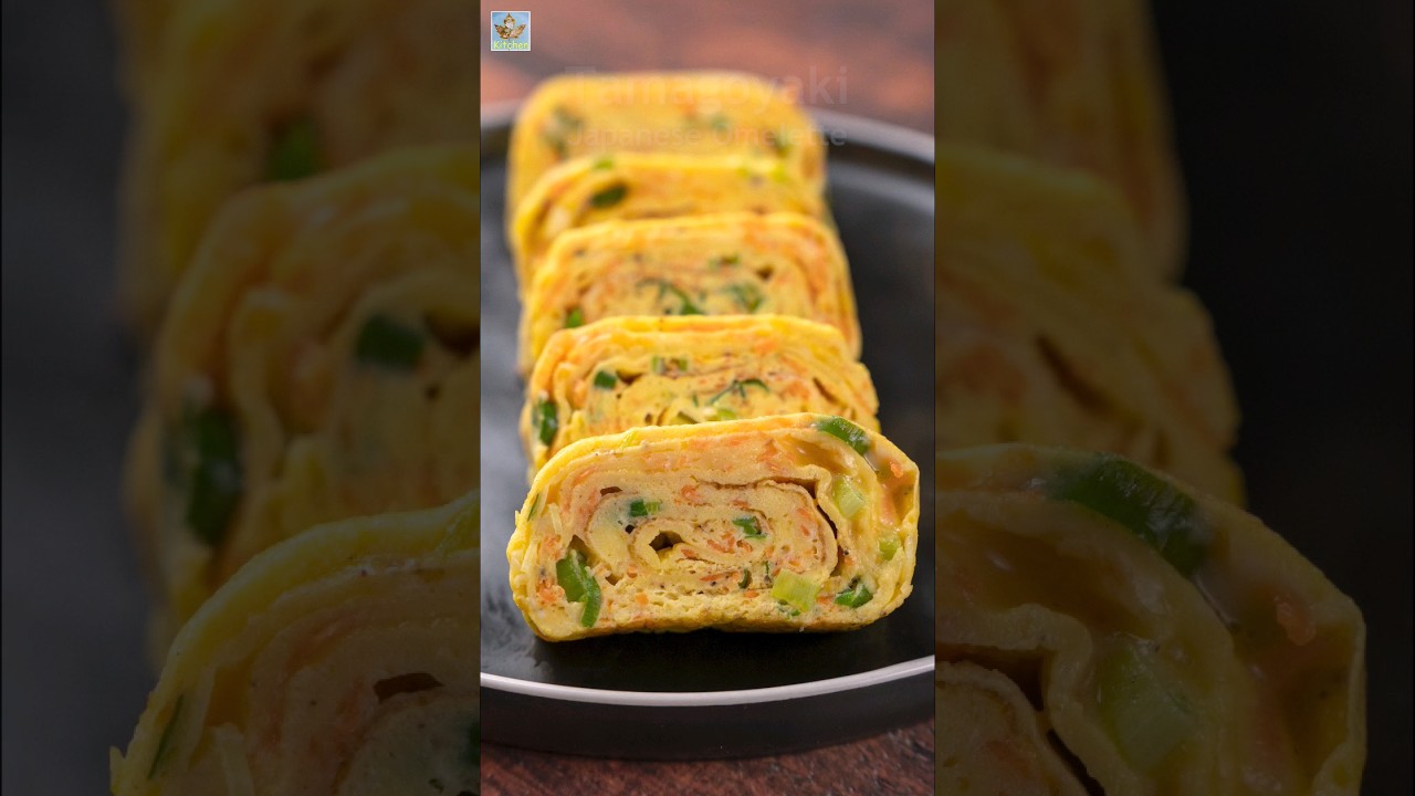 Tamagoyaki | Japanese omelette #shorts #omelette Tamagoyaki | Japanese omelette #shorts #omelette