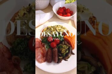 Desayuno saludable Brunch Ideas! #brunchideas #desayunosaludable #shorts